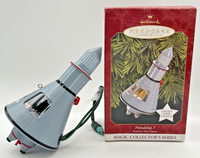 Hallmark Keepsake Ornament Freedom 7 1996 #1 Journeys Into Space Rocket U245