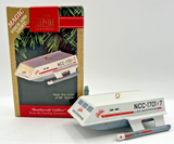 Vintage Hallmark 1992 Shuttlecraft Galileo Ornament Voice & Light U245