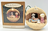 Hallmark Keepsake 1994 Christmas Ornament Away In A Manger Light U245