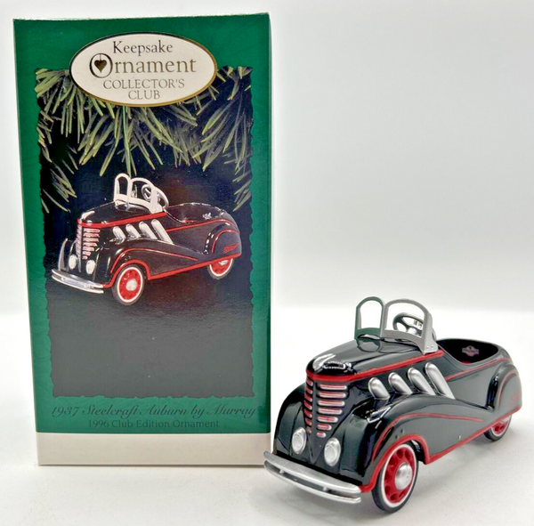 Hallmark 1996 Keepsake 1937 Steelcraft Auburn Car  Murray Collector's Club U245