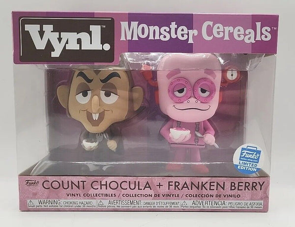 Vynl. Monster Cereals: Count Chocula & Franken Berry Funko Exclusive TSB