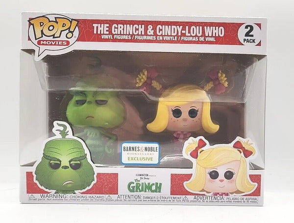 Funko Pop! Movies The Grinch 2 Pack The Grinch & Cindy-Lou Who TSB