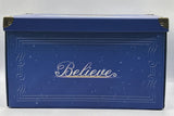 Hallmark Believe The Polar Express Train Keepsake Storage Box 2004 U84