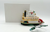 1997 Hallmark Santa's Showboat Light & Motion Store Display U248