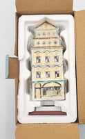 PartyLite P8275 Cafe Amsterdam Tealight Candle Holder Hand Painted in Box P8A