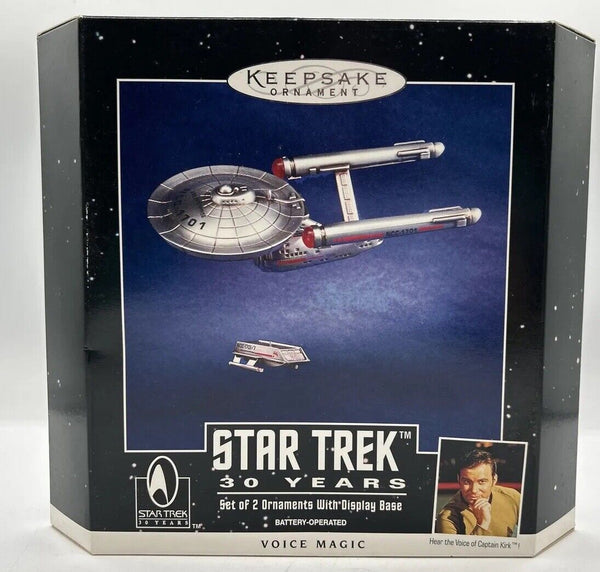 Hallmark 1996 tar Trek U.S.S. Voyager Christmas Tree Keepsake Ornament U245