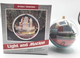 Hallmark 1989 Keepsake Magic Light & Motion Ornament Metro Express U245