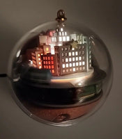 Hallmark 1989 Keepsake Magic Light & Motion Ornament Metro Express U245