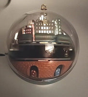 Hallmark 1989 Keepsake Magic Light & Motion Ornament Metro Express U245