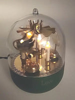 Hallmark 1993 Ornament Brass Song Of The Chimes Light Motion & Sound  U245