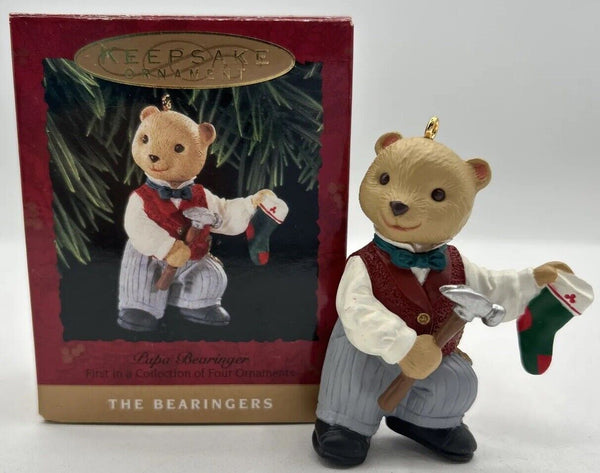 Hallmark Keepsake Ornament Papa Bearinger 1993 U246