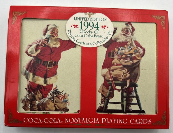 Hallmark Coca-Cola Limited Edition Playing Cards 1994 U246