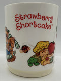 Vintage 1980's  Strawberry Shortcake Deka 3 Piece Plastic Dish Meal U115Set B