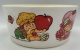 Vintage 1980's  Strawberry Shortcake Deka 3 Piece Plastic Dish Meal Set U114A