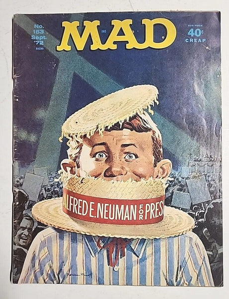 1972 MAD Magazine September No. 153 M650