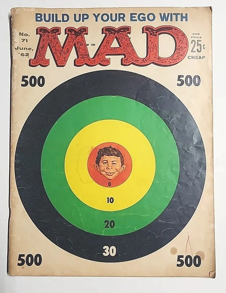 1962 MAD Magazine June No. 71  M647