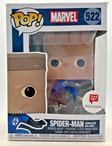 Funko Pop! Marvel Spider-Man (Bombastic Bag-Man) #522 F15