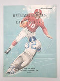 1948 Warrensburg Mules Southeast MissFootball Official Game Program S49