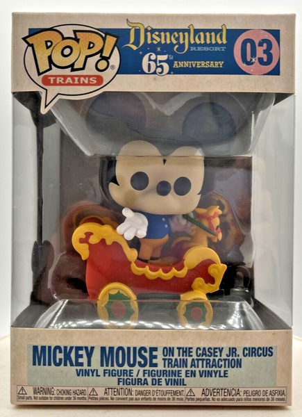 Funko Pop! Disneyland Resort Mickey Mouse on the Casey Jr Circus Train #03 F5