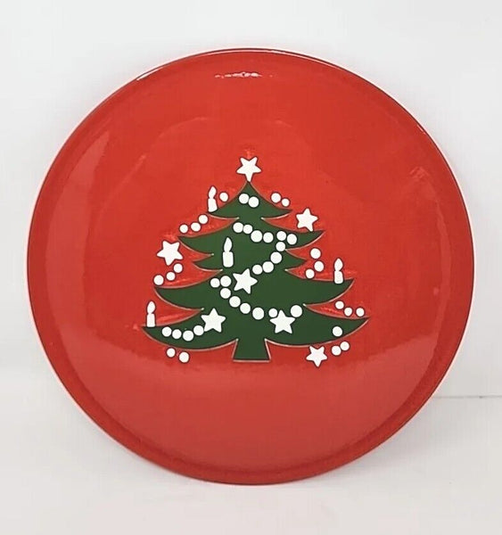 Waechtersbach Germany Vintage Christmas Tree 12” Serving Plate Cake Platter U28