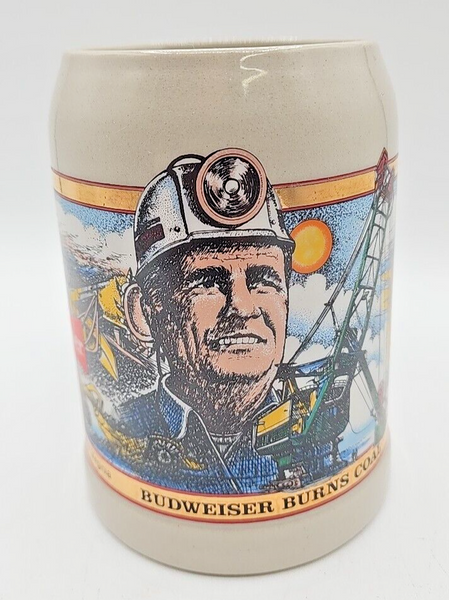 Anheuser-Busch / Budweiser 1992 America Burns Coal Stein #626 MS U251
