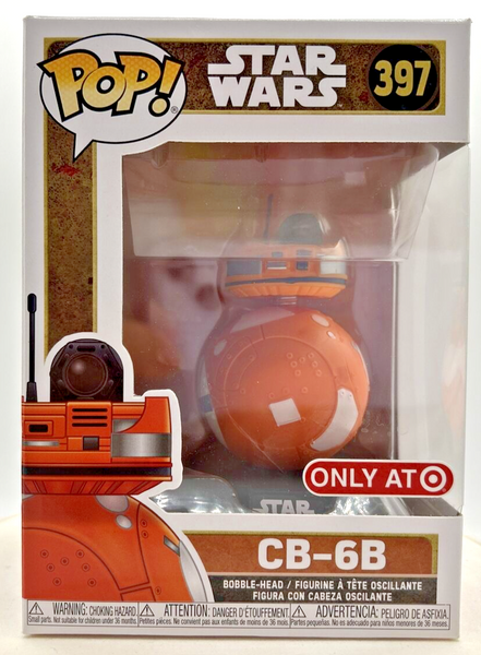 Funko Pop! Star Wars CB-6B Target Exclusive #397 F3