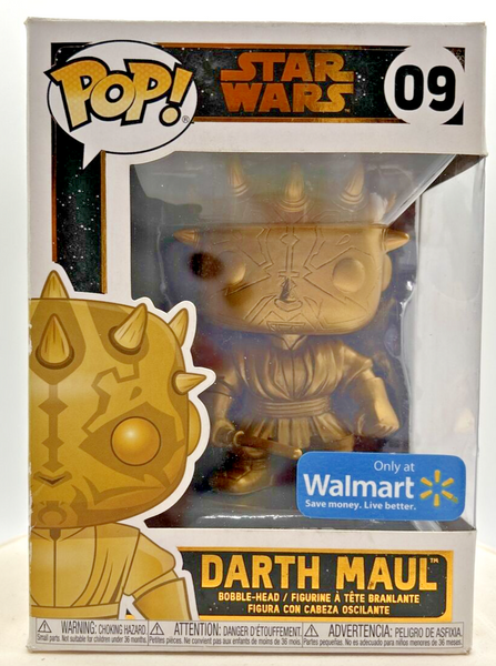 Funko Pop! Star Wars Darth Maul Walmart Exclusive #09 F3