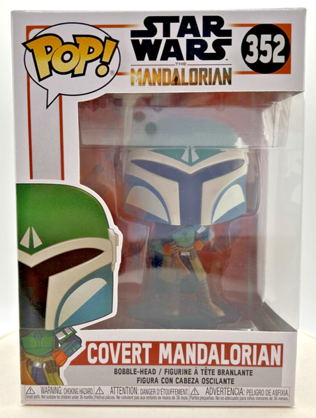 Funko Pop! Star Wars the Mandalorian Covert Mandalorian #352 F3
