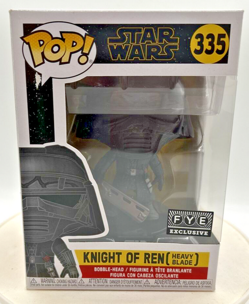 Funko Pop! Star Wars Knight of Ren (Heavy Blade) FYE Exclusive #335 F3