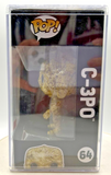 Funko Pop! Star Wars C-3PO Target Exclusive in Hard Stack Box #64 F3