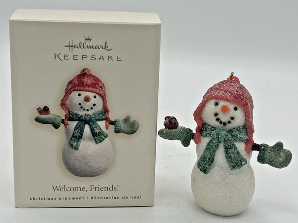 2007 Hallmark Welcome Friends Christmas Ornament SKU U214